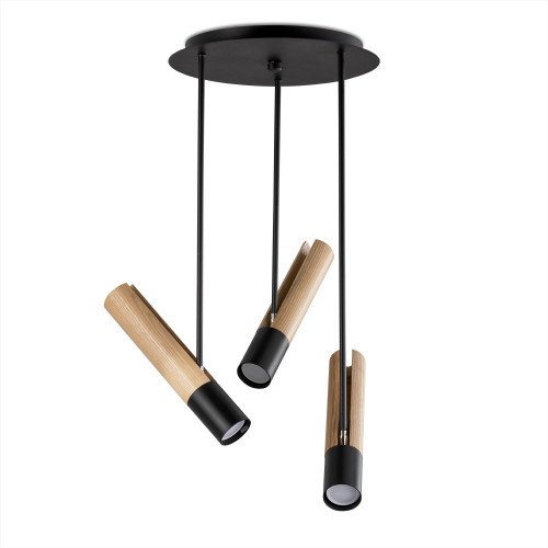 Точечный светильник «Глейз Wood» 50344